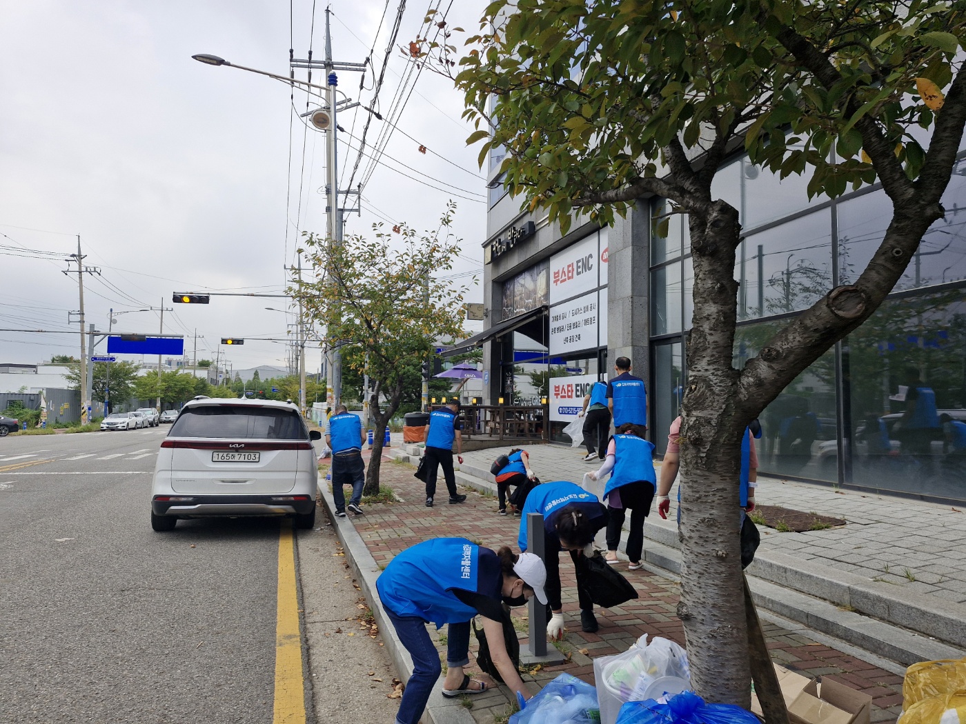 김포지역자활센터 학운산업단지 에코 플로킹 이미지